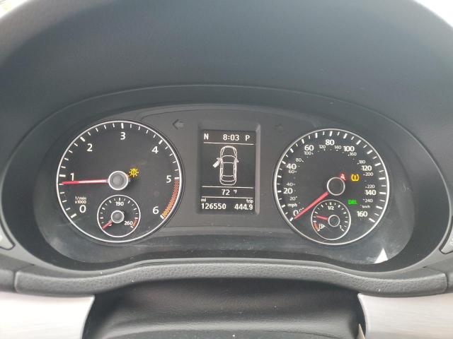 1VWBN7A31DC101741 - 2013 VOLKSWAGEN PASSAT SE ლურჯი ფოტო 9