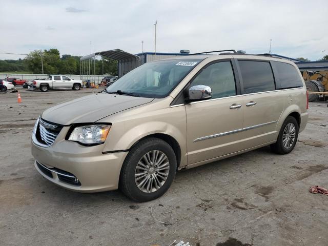 2C4RC1CG1ER466787 - 2014 CHRYSLER TOWN & COU TOURING L GOLD photo 1