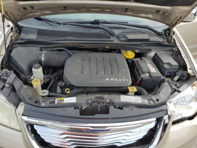 2C4RC1CG1ER466787 - 2014 CHRYSLER TOWN & COU TOURING L GOLD photo 12