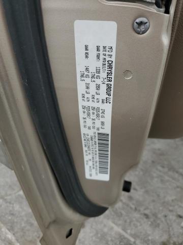 2C4RC1CG1ER466787 - 2014 CHRYSLER TOWN & COU TOURING L GOLD photo 13