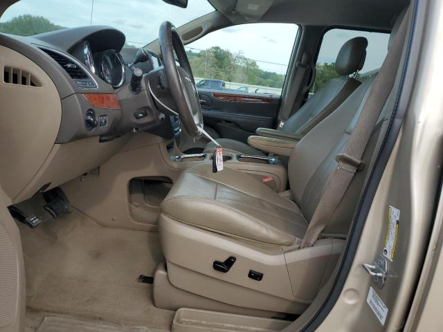 2C4RC1CG1ER466787 - 2014 CHRYSLER TOWN & COU TOURING L GOLD photo 7