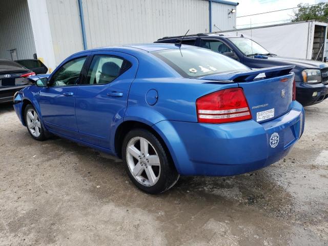 1B3LC56R38N218313 - 2008 DODGE AVENGER SXT BLUE photo 2