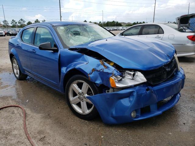 1B3LC56R38N218313 - 2008 DODGE AVENGER SXT BLUE photo 4