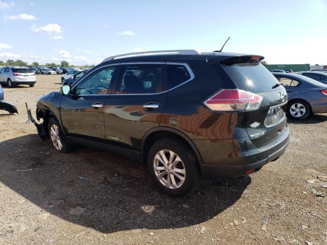 5N1AT2MVXFC887378 - 2015 NISSAN ROGUE S GREEN photo 2