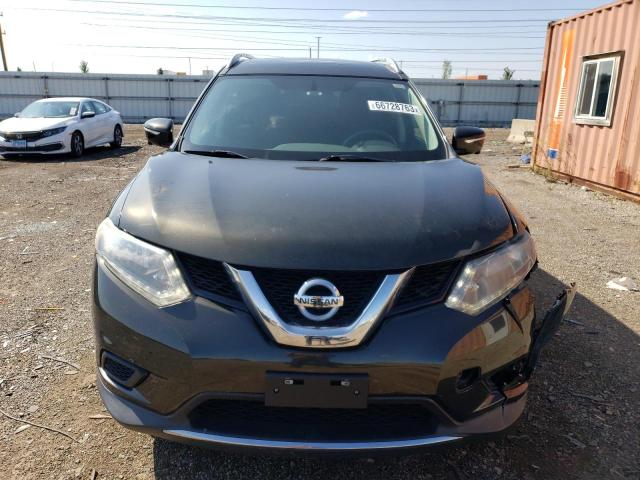 5N1AT2MVXFC887378 - 2015 NISSAN ROGUE S GREEN photo 5