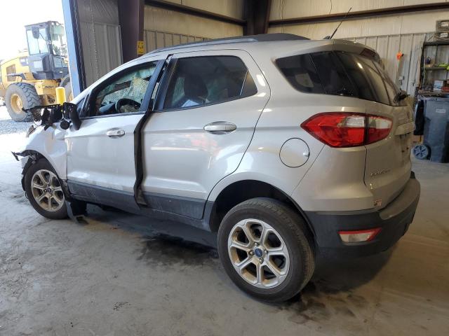 MAJ3S2GE7KC251397 - 2019 FORD ECOSPORT SE SILVER photo 2