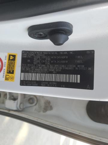 5TDKZRFH6KS552831 - 2019 TOYOTA HIGHLANDER SE WHITE photo 13