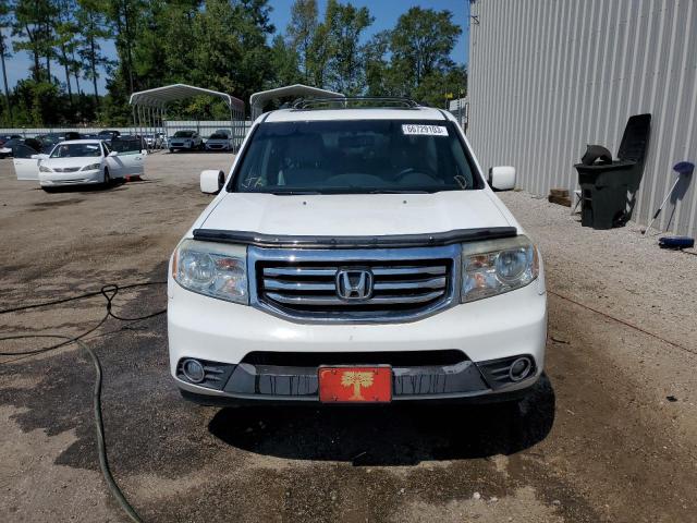 5FNYF3H55EB006209 - 2014 HONDA PILOT EXL WHITE photo 5