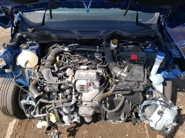 MAJ3S2GE5MC424210 - 2021 FORD ECOSPORT SE BLUE photo 11
