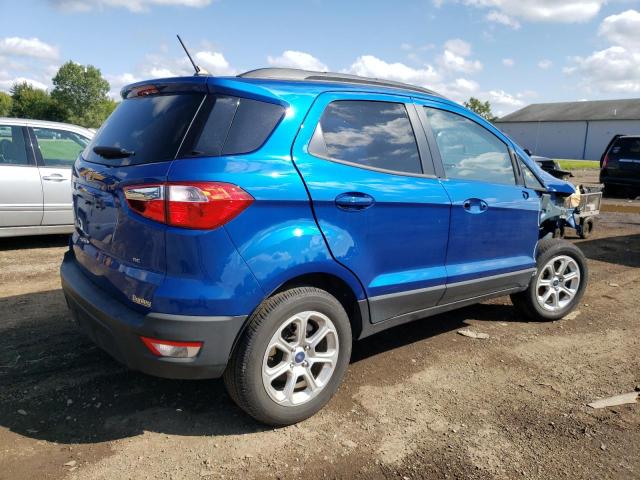 MAJ3S2GE5MC424210 - 2021 FORD ECOSPORT SE BLUE photo 3