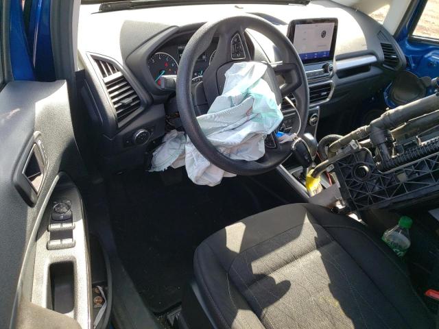 MAJ3S2GE5MC424210 - 2021 FORD ECOSPORT SE BLUE photo 8