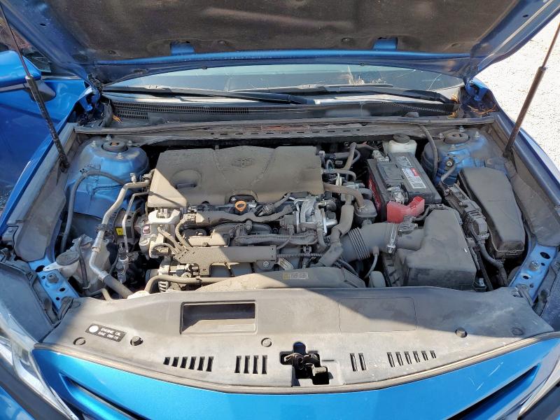 4T1B11HK3KU254147 - 2019 TOYOTA CAMRY L ლურჯი ფოტო 11