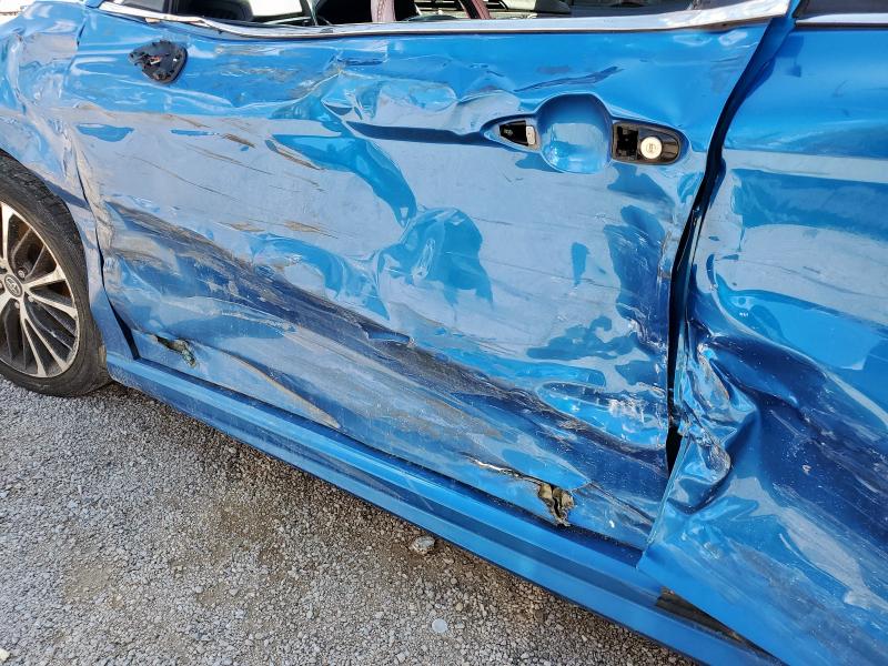 4T1B11HK3KU254147 - 2019 TOYOTA CAMRY L ლურჯი ფოტო 7