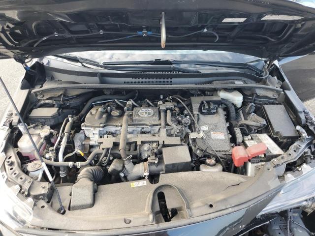 JTDEAMDE2MJ012750 - 2021 TOYOTA COROLLA LE BLACK photo 11