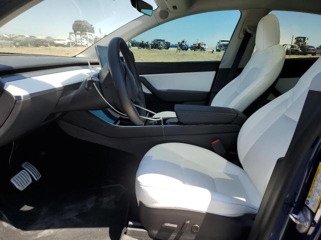 5YJYGDEF1MF073050 - 2021 TESLA MODEL Y Niebieski zdjęcie 7
