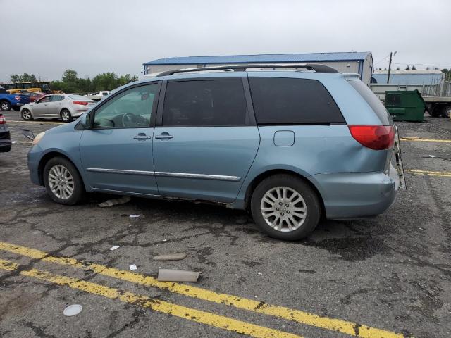 5TDZK22C07S014671 - 2007 TOYOTA SIENNA XLE BLUE photo 2