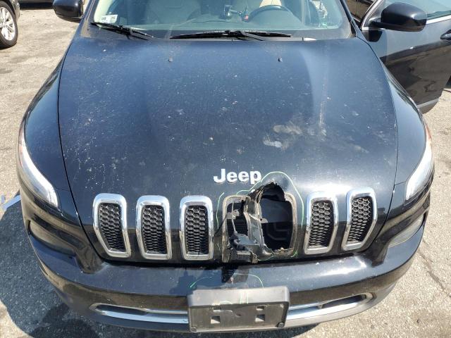 1C4PJMDB4JD556160 - 2018 JEEP CHEROKEE LIMITED BLACK photo 12