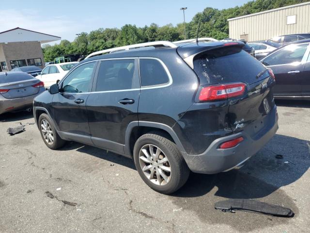 1C4PJMDB4JD556160 - 2018 JEEP CHEROKEE LIMITED BLACK photo 2