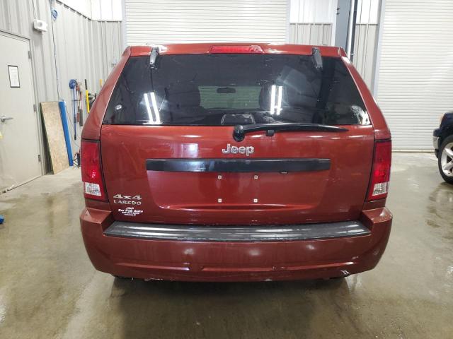 1J8GR48K77C606995 - 2007 JEEP GRAND CHEROKEE LAREDO BURGUNDY photo 6
