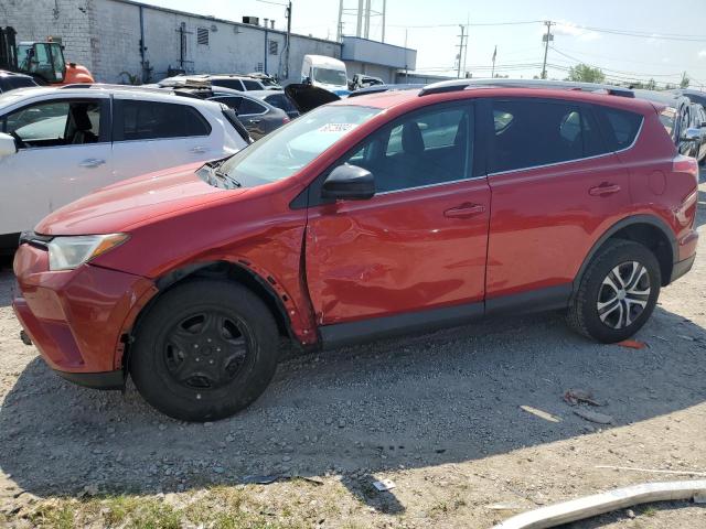 2T3BFREV7GW533971 - 2016 TOYOTA RAV4 LE RED photo 1