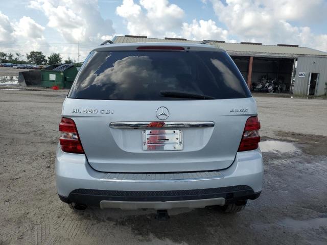 4JGBB22E57A227126 - 2007 MERCEDES-BENZ ML 320 CDI SILVER photo 6