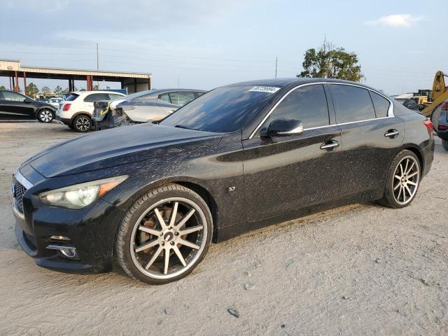 JN1BV7APXFM331901 - 2015 INFINITI Q50 BASE BLACK photo 1