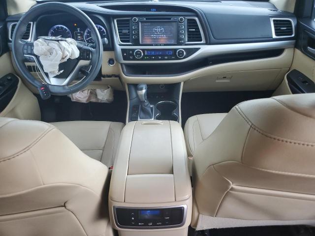 5TDJKRFH5GS501988 - 2016 TOYOTA HIGHLANDER XLE Світло-коричневий фото 8