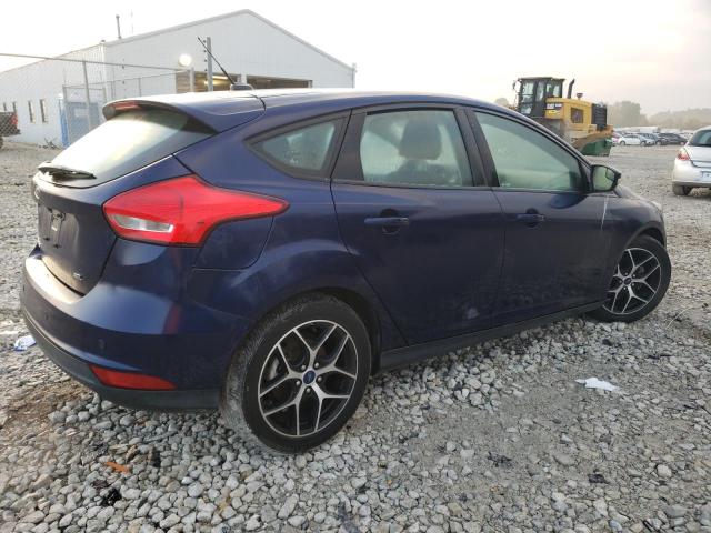 1FADP3M20HL313172 - 2017 FORD FOCUS SEL BLUE photo 3