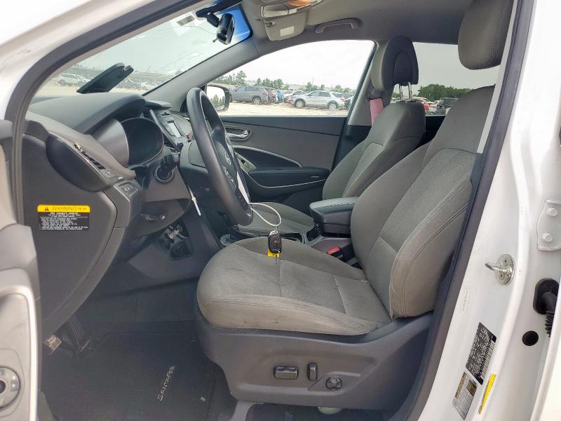 5XYZU3LB8GG306782 - 2016 HYUNDAI SANTA FE S თეთრი ფოტო 7