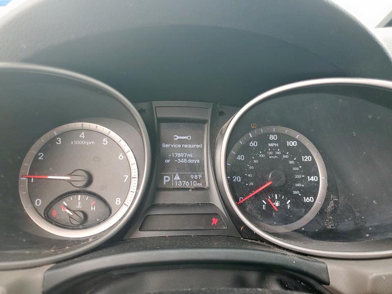 5XYZU3LB8GG306782 - 2016 HYUNDAI SANTA FE S თეთრი ფოტო 9