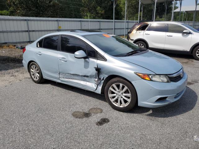 19XFB2F98CE019221 - 2012 HONDA CIVIC EXL 银色 照片 4