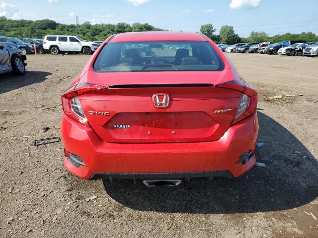 2HGFC2F82MH554637 - 2021 HONDA CIVIC SPORT RED photo 6