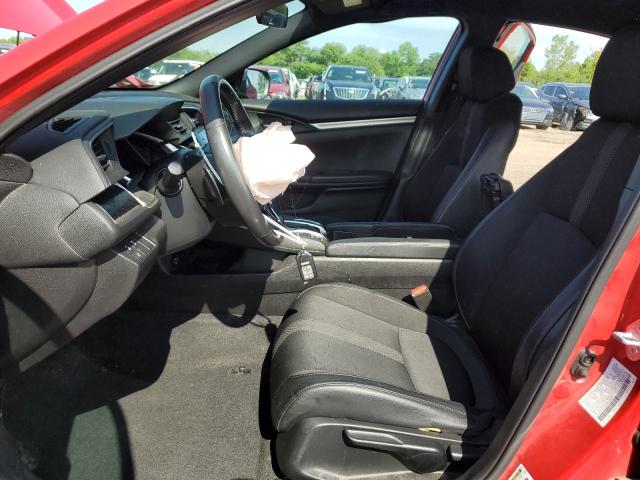 2HGFC2F82MH554637 - 2021 HONDA CIVIC SPORT RED photo 7