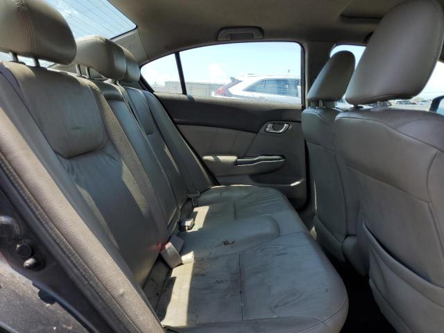 2HGFB2F96CH511431 - 2012 HONDA CIVIC EXL GRAY photo 10