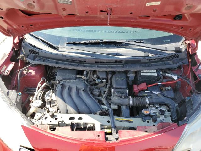 3N1CE2CP7FL438208 - 2015 NISSAN VERSA NOTE S RED photo 11