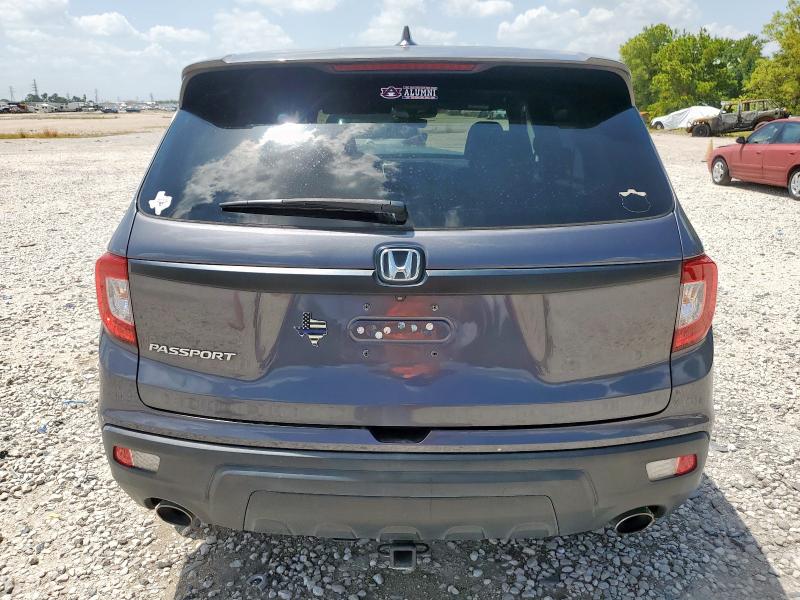 5FNYF7H56KB011521 - 2019 HONDA PASSPORT EXL GRAY photo 6