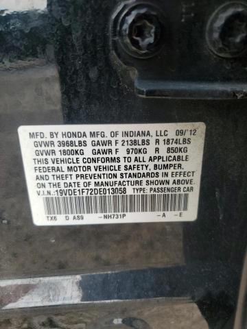 19VDE1F72DE013058 - 2013 ACURA ILX 20 TECH BLACK photo 13