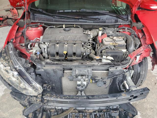 3N1AB7AP9KY319461 - 2019 NISSAN SENTRA S RED photo 11