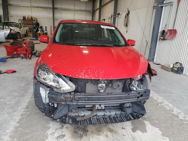 3N1AB7AP9KY319461 - 2019 NISSAN SENTRA S RED photo 5
