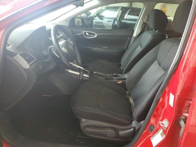 3N1AB7AP9KY319461 - 2019 NISSAN SENTRA S RED photo 7