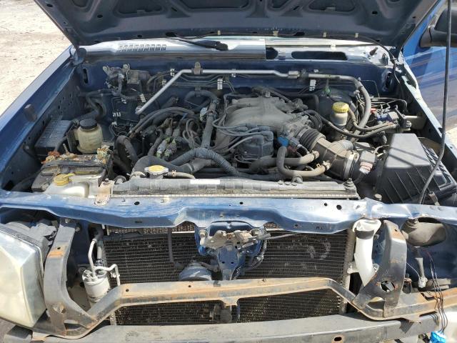 1N6ED26YX1C388953 - 2001 NISSAN FRONTIER KING CAB XE BLUE photo 11
