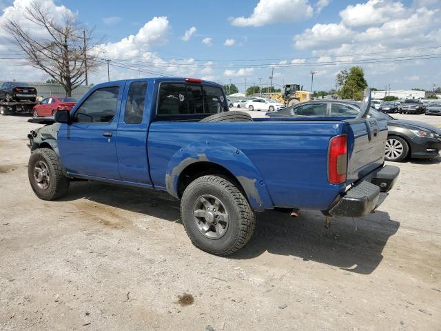 1N6ED26YX1C388953 - 2001 NISSAN FRONTIER KING CAB XE BLUE photo 2