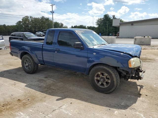 1N6ED26YX1C388953 - 2001 NISSAN FRONTIER KING CAB XE BLUE photo 4