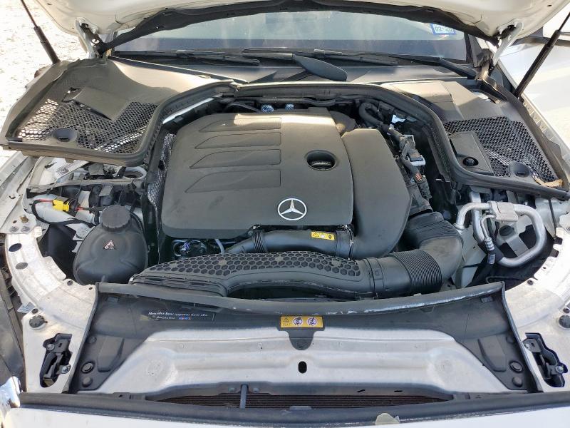 55SWF8EB7KU291116 - 2019 MERCEDES-BENZ C 300 4MATIC WHITE photo 11