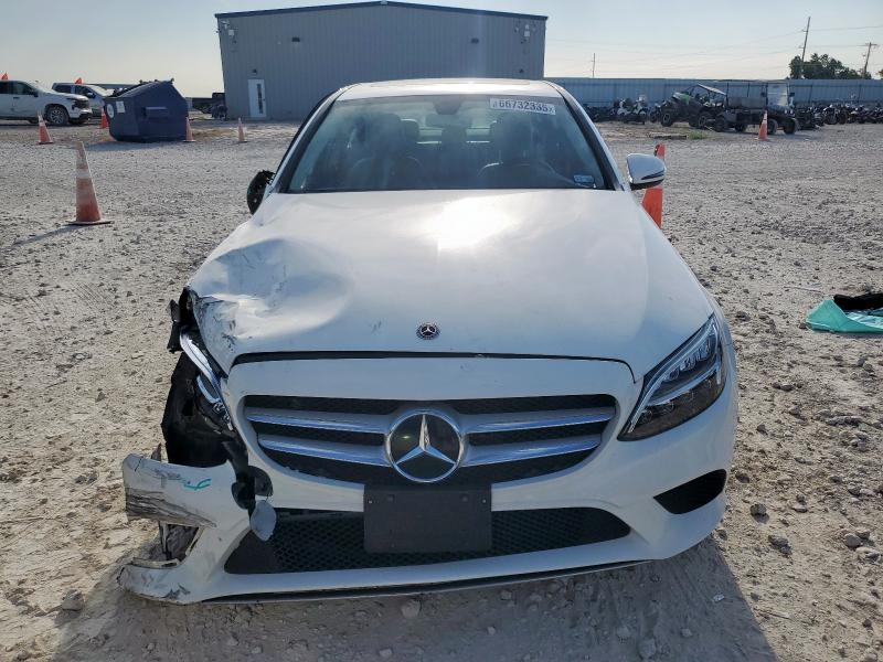 55SWF8EB7KU291116 - 2019 MERCEDES-BENZ C 300 4MATIC WHITE photo 5
