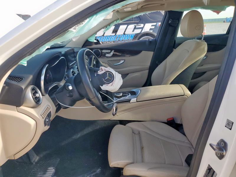 55SWF8EB7KU291116 - 2019 MERCEDES-BENZ C 300 4MATIC WHITE photo 7