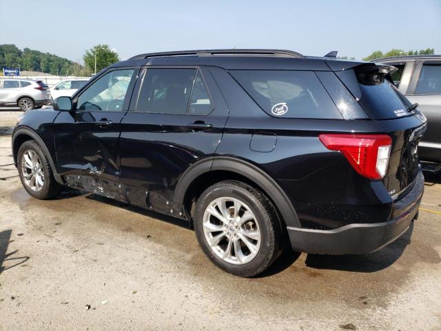 1FMSK8DHXLGA79542 - 2020 FORD EXPLORER XLT BLACK photo 2