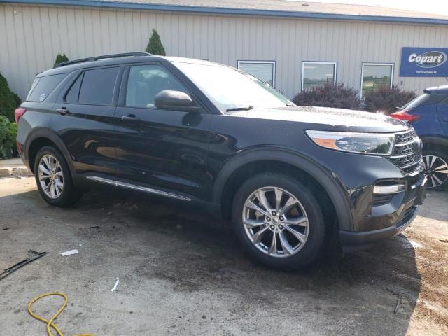 1FMSK8DHXLGA79542 - 2020 FORD EXPLORER XLT BLACK photo 4