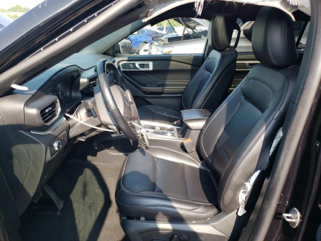 1FMSK8DHXLGA79542 - 2020 FORD EXPLORER XLT BLACK photo 7