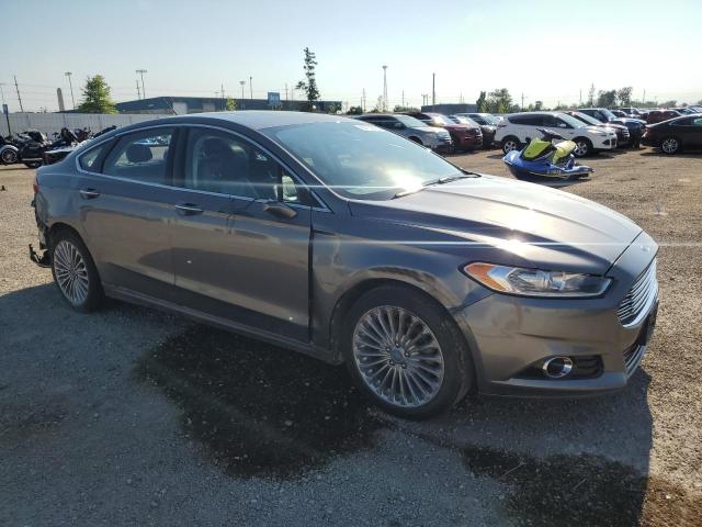 3FA6P0K98DR191938 - 2013 FORD FUSION TITANIUM 银色 照片 4